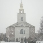 Church Snow Banner